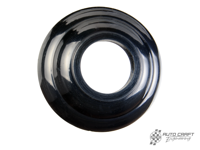 Escutcheon, inner door handle, black - Type 1 & 2, 50>60