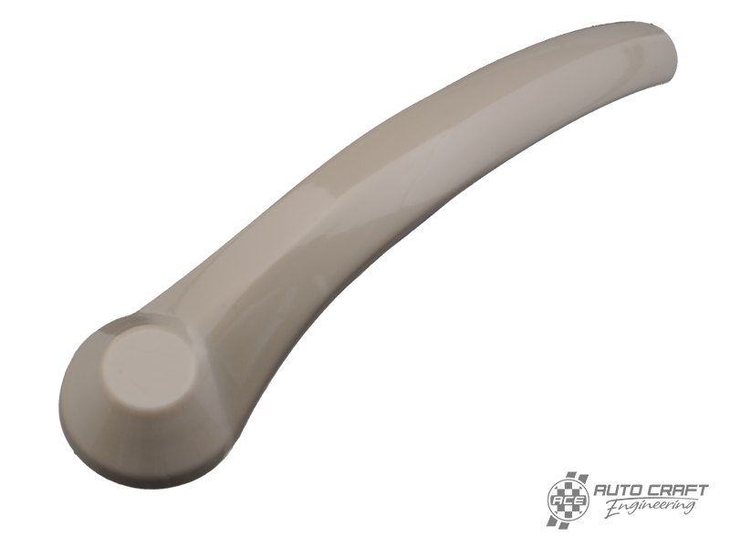 Internal cab door handle, silver beige - Type 2, 58>63