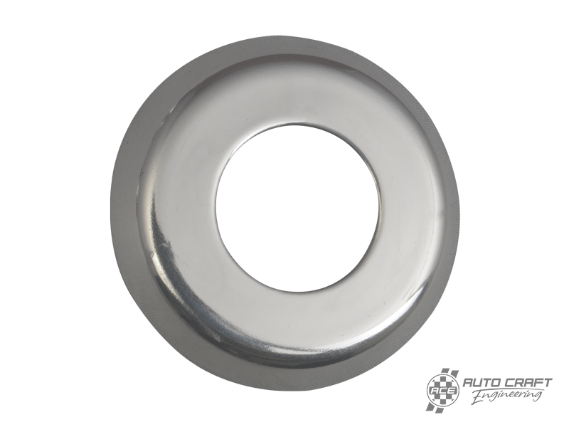 Escutcheon, cargo door, stainless - Type 2, 55>67