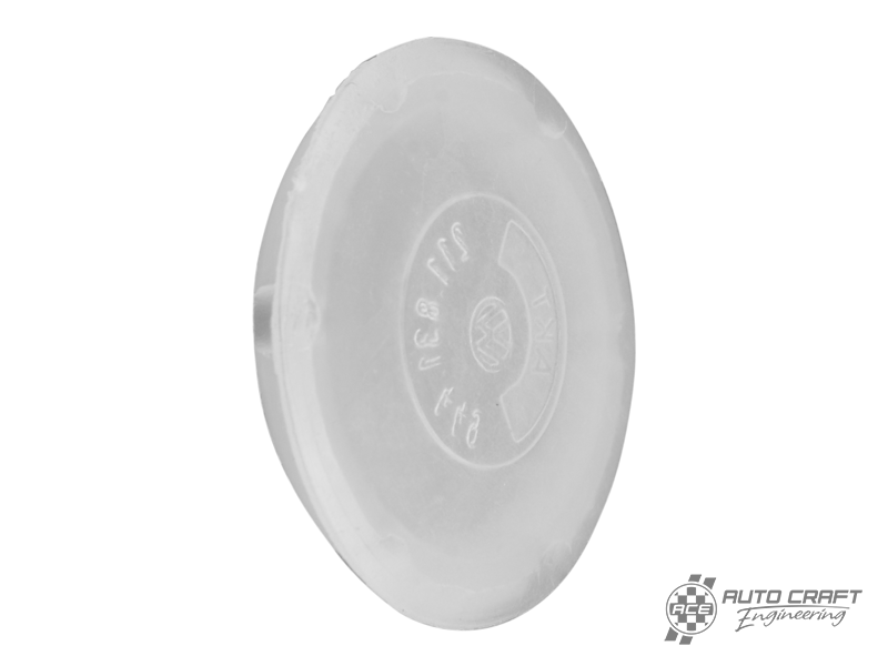 Screw cover, cab door, white - Type 2, 63>67