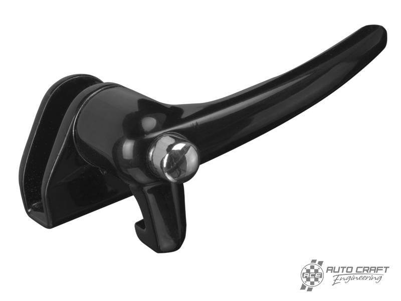 1/4 light catch, left, black - Type 2, 52>67