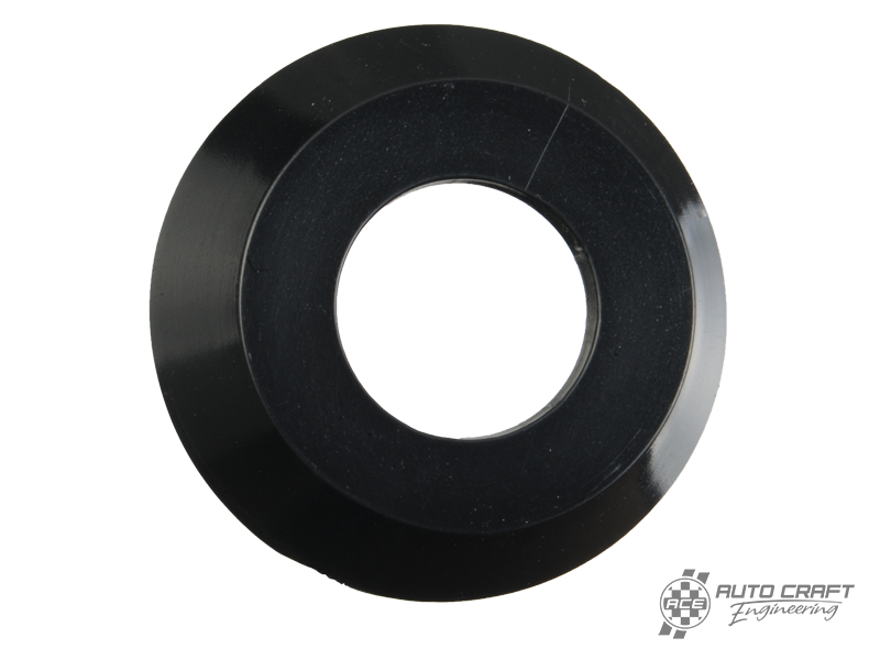 Escutcheon, inner door handle, black - Type 2, 58>66