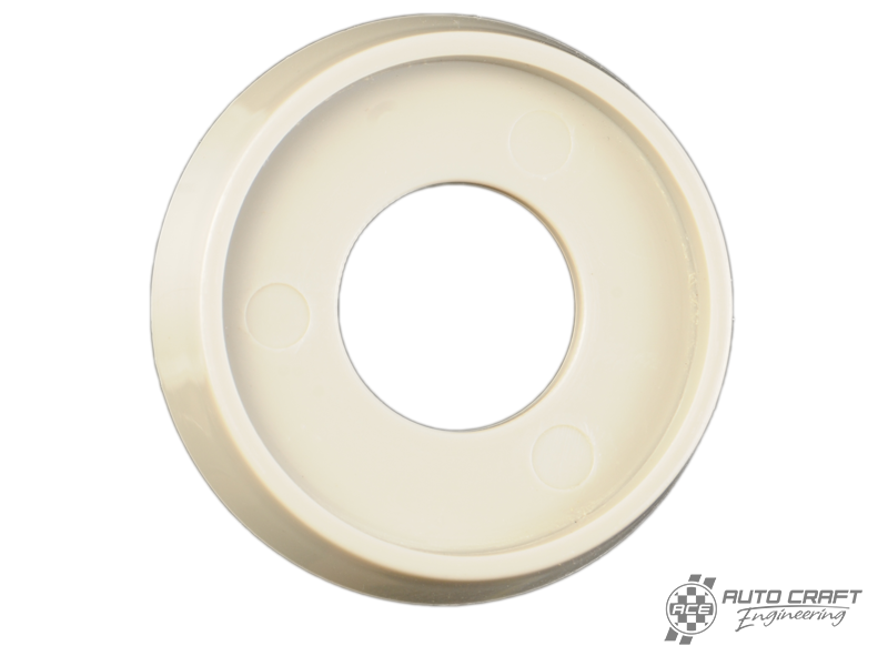 Escutcheon, inner door handle, silver beige - Type 2, 65>67