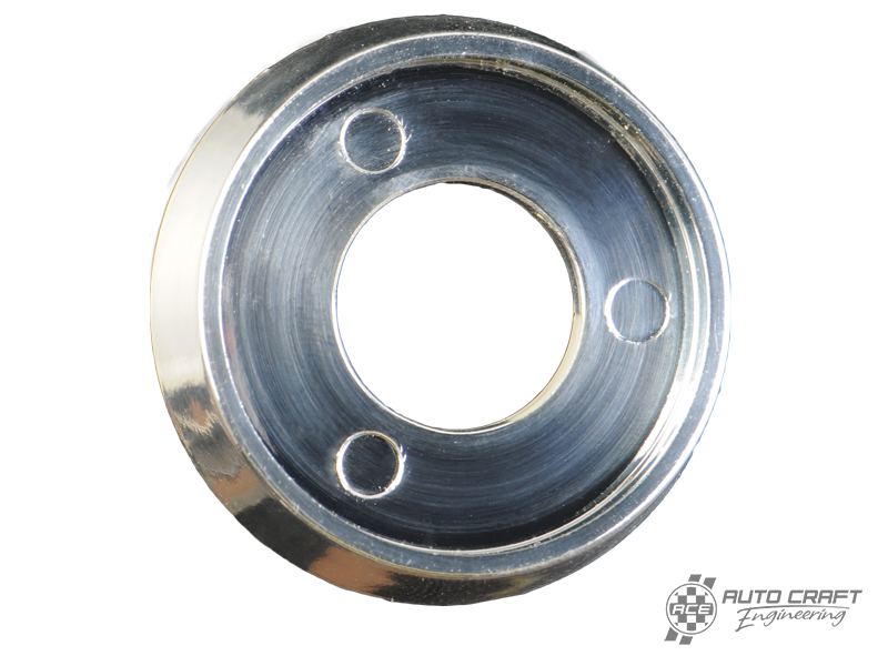 Escutcheon, inner door handle, chrome - Type 2, 65>67