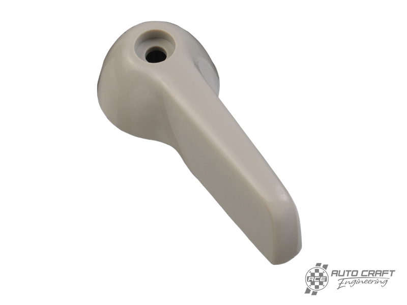 Internal cab door handle, silver beige - Type 2, 65>67