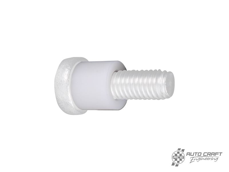 Spacer, headlamp screw, white - Various aircooled