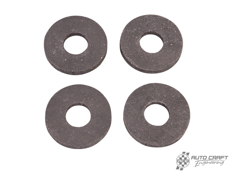 Front Badge Rubber Spacer, set of 4 - Type 2, 55>67
