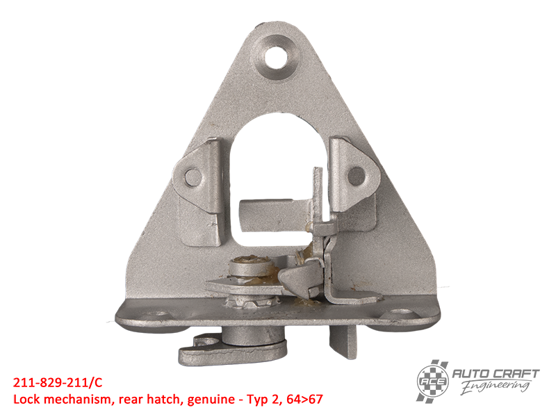 Lock mechanism, rear hatch, genuine - Typ 2, 64>67