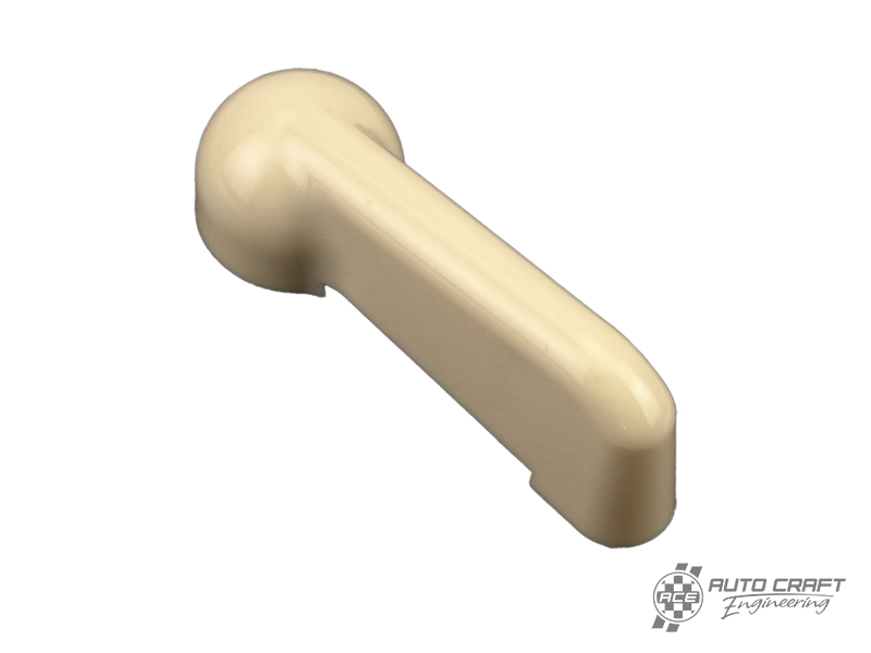 Air flap handle, ivory - Type 2, 55>67