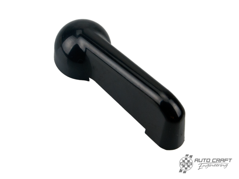 Air flap handle, black - Type 2, 55>67
