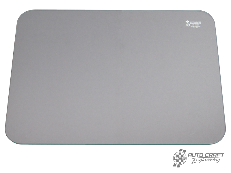 Side window glass, fixed, clear - Type 2, 55>67