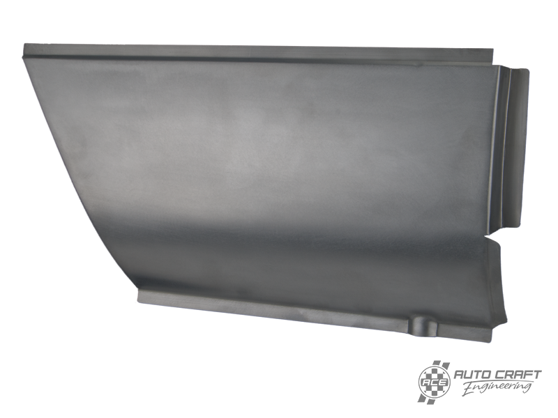 Single cab outer sill, short, right - Type 2, 52>70
