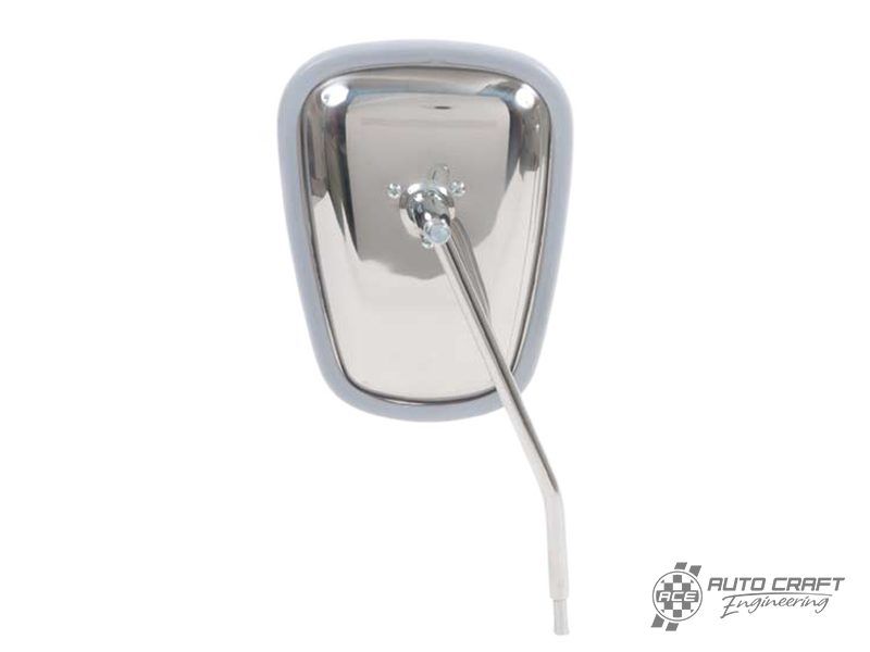 Elephant ear wing mirror, Stainless Steel - Type 2, >67