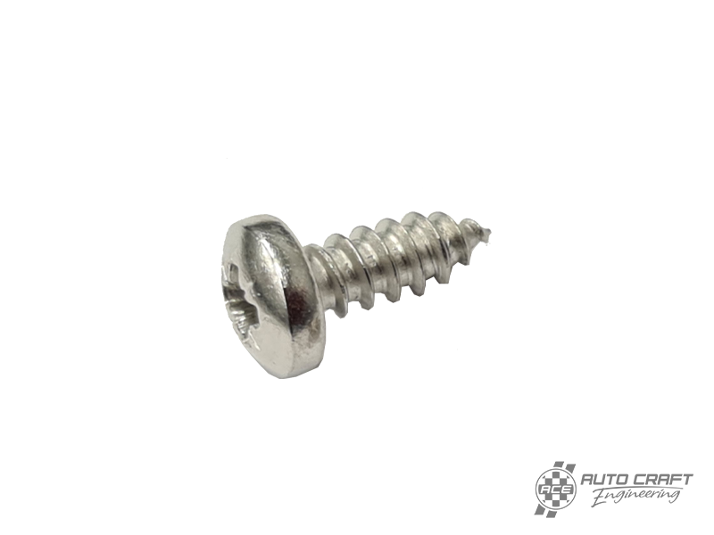 Tapping screw, pan head, A 4.9 X 13, stainless steel - DIN 7981