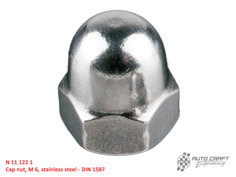 'Acorn' cap nut, M 8, stainless steel - DIN 1587