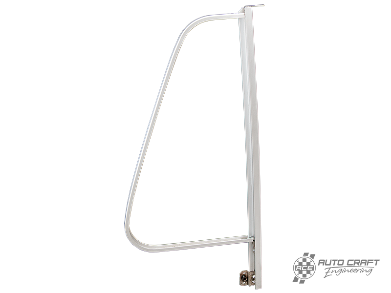 Fixed 1/4 light frame & divider bar, left - Type 2, 68>79