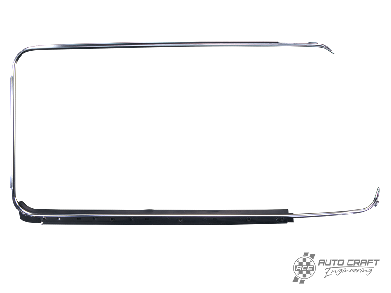 Cab door window trim & seal, right - Type 2, 68>79