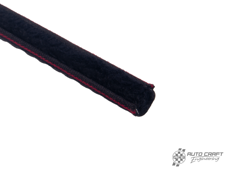Cab window felt guide, front - Type 2, 68>79