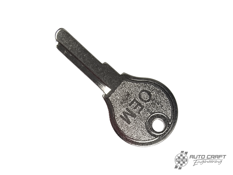 Original style key blank, D, E, F, V & Z profiles - Type 2, 50>63