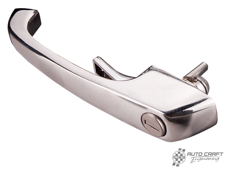 Cab door handle, chrome - Type 2, 69>79