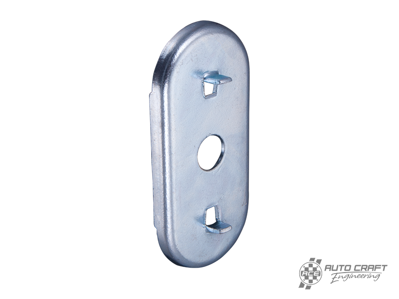 Mounting plate, sliding door front buffer - Type 2, 68>84