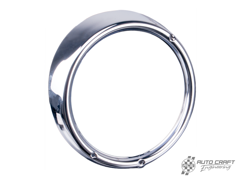 Headlamp rim, chrome plated - Type 2, 68>73