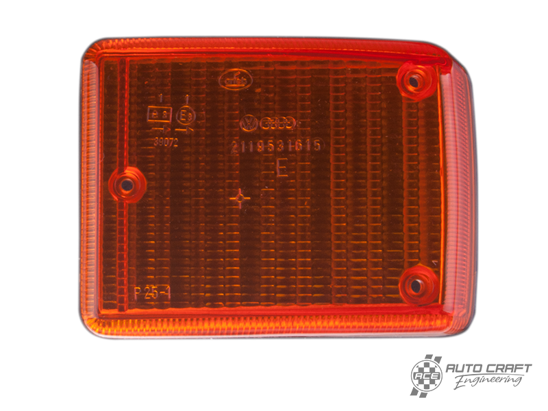 Front indicator lens, left, orange - Type 2, 72>79
