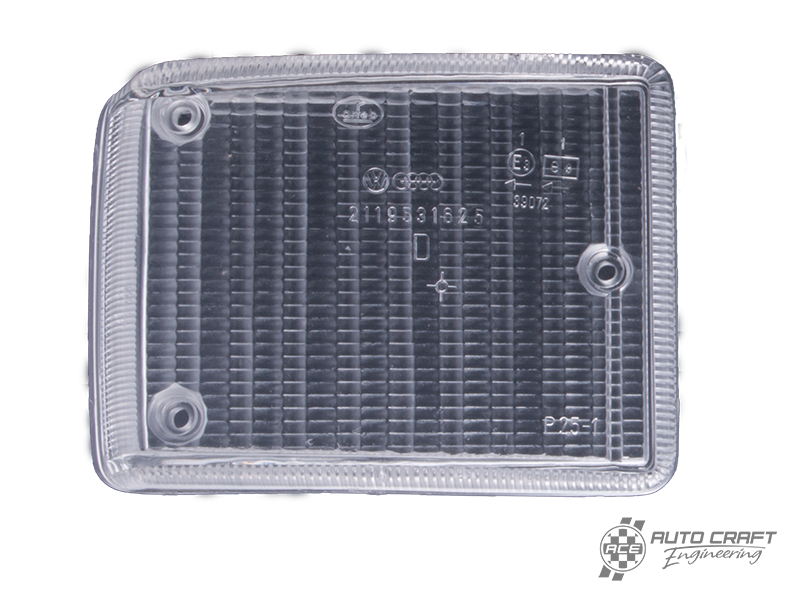 Front indicator lens, right, clear - Type 2, 72>79