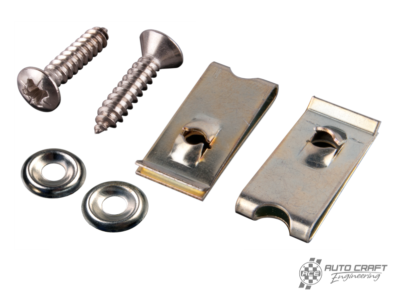 Cab door grab handle fixing set - Type 2, 55>67