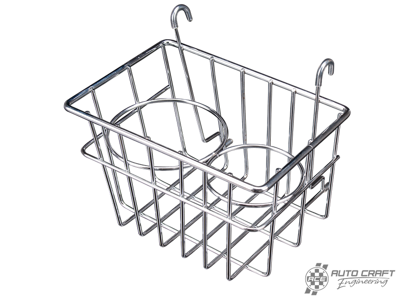 Dash mount basket, chrome - Type 2, >67