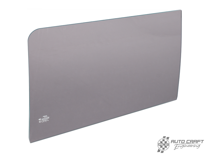 Cab door winding window glass, right - Type 2, 68>79