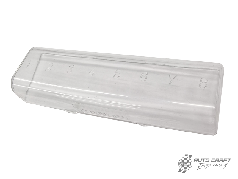 Fuse box cover, 8 fuse, spade terminal - Type 1, 61>66 & Type 2, 60>67