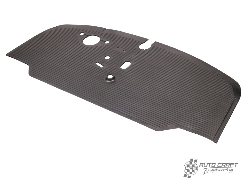 Cab floor mat, black, LHD - Type 2, 68>72