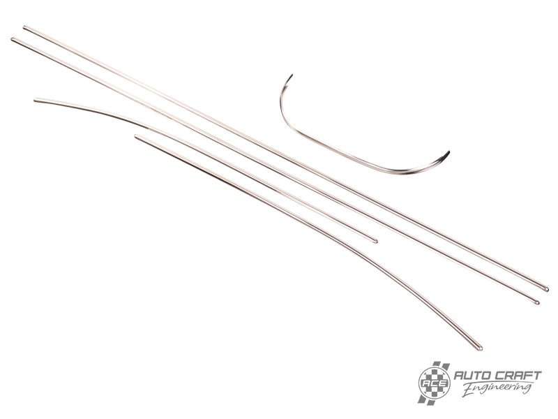 Interior door panel stainless steel trim - Type 1, 56>59