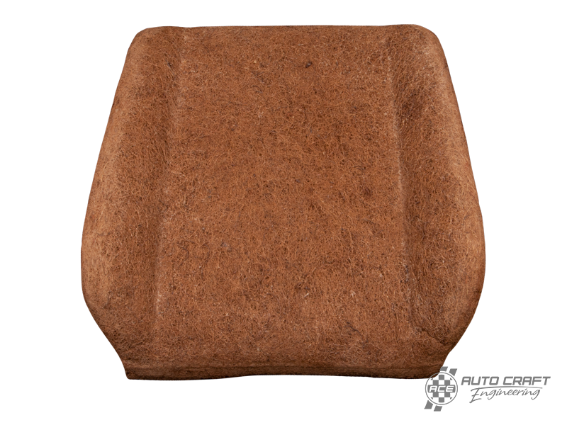 Seat pad, front seat, backrest, for detachable headrest - Type 1, 77>79