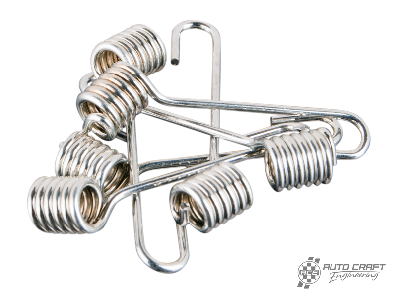 Headliner rod securing springs - Type 2, 68>79