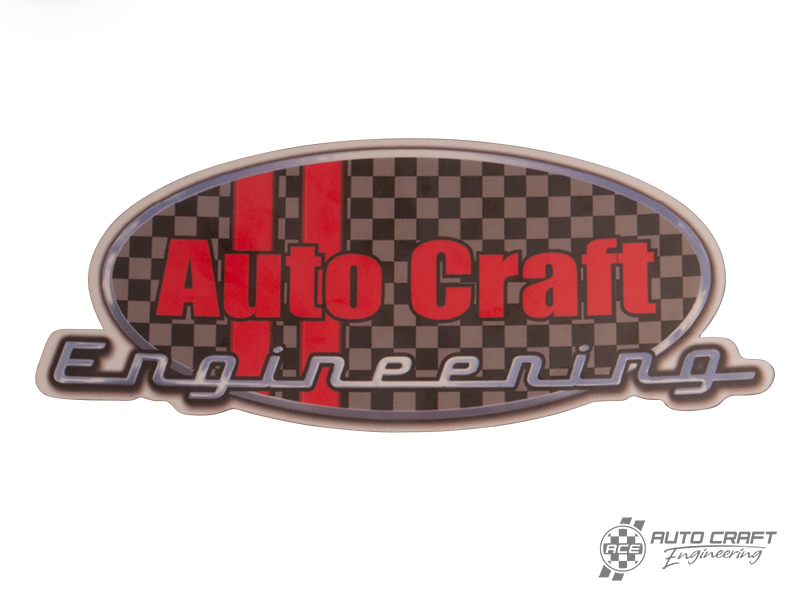 Internal Auto Craft Engineering window sticker