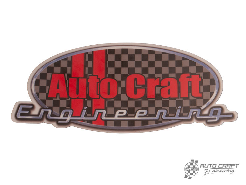 External Auto Craft Engineering sticker