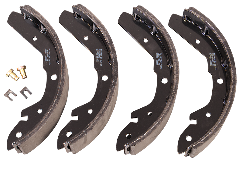 Brake shoe set, rear - Type 2, 73>79