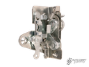 Cab door lock mechanism, left - Type 2, 63>67