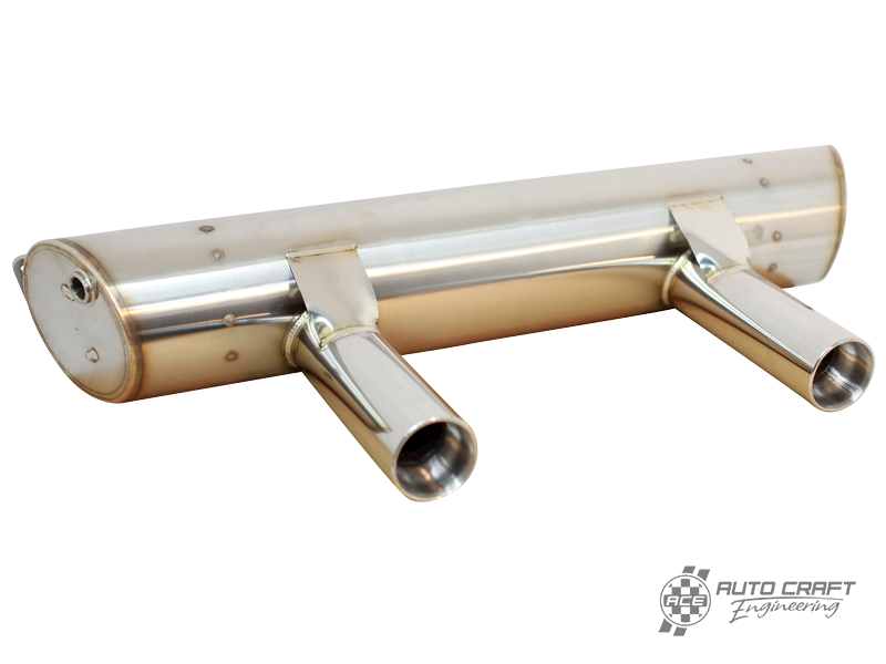 Vintage speed, stainless steel superflow exhaust - Type 1, 50>77