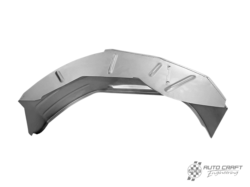 Rear arch inner tub complete, right - Type 2, 62>67