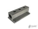 Fuel distribution block, polished - Various aircooled
