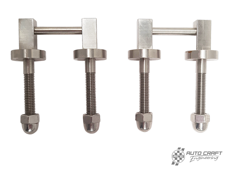 Westfalia Sub Hatch Hinge Pair, Square Post, - Type 2, >60