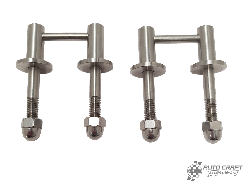 Westfalia Sub Hatch Hinge Pair, Round Post, - Type 2, 61>