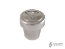 Porsche Style Knob, wiper switch, polished aluminium - Type 1