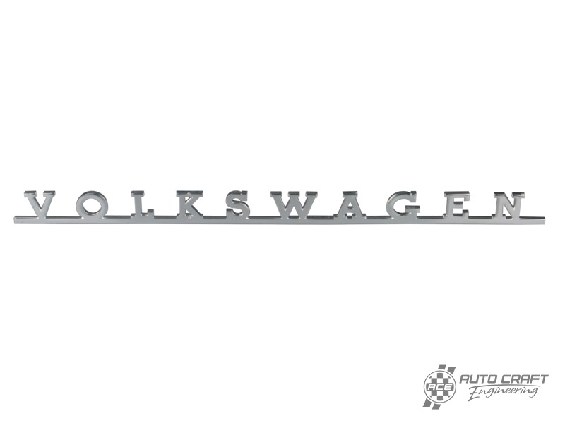 'VOLKSWAGEN' badge - Type 2, >72 & Type 3, >65
