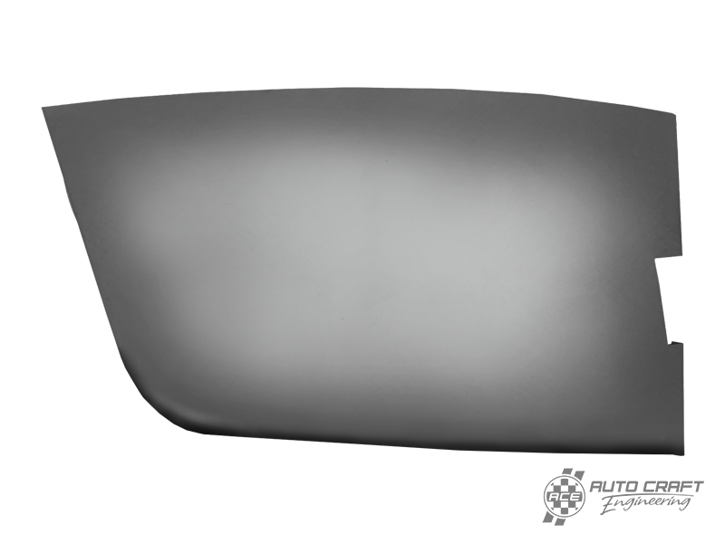 Cab Door Lower Skin, right - Type 2, >67