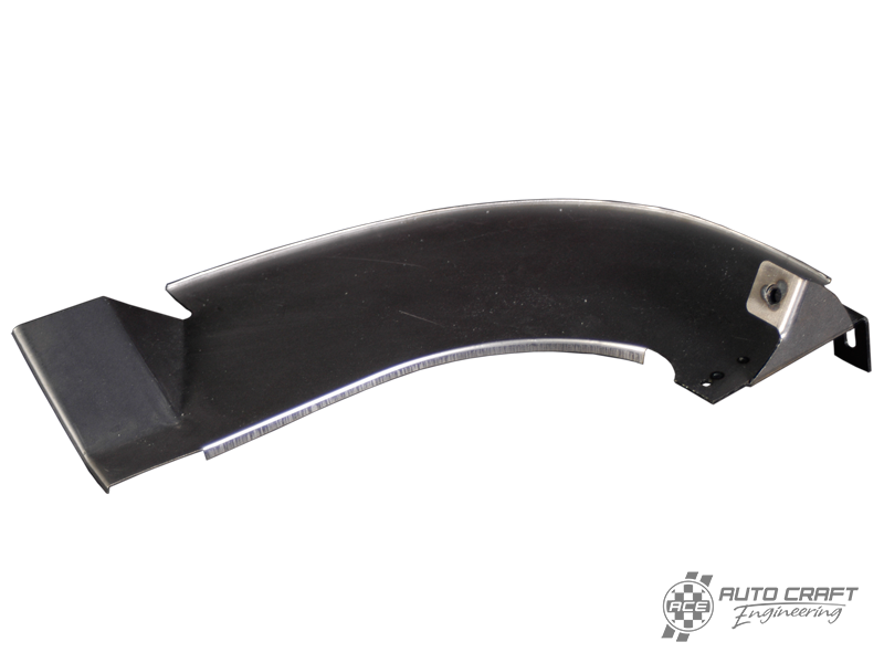 Rear bumper splash panel, left - Type 2, 58>67