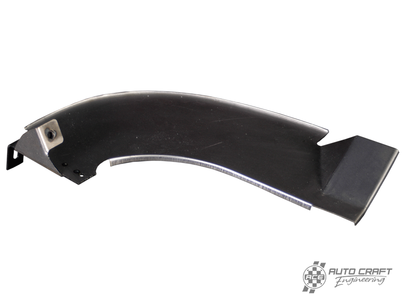 Rear bumper splash panel, right - Type 2, 58>67